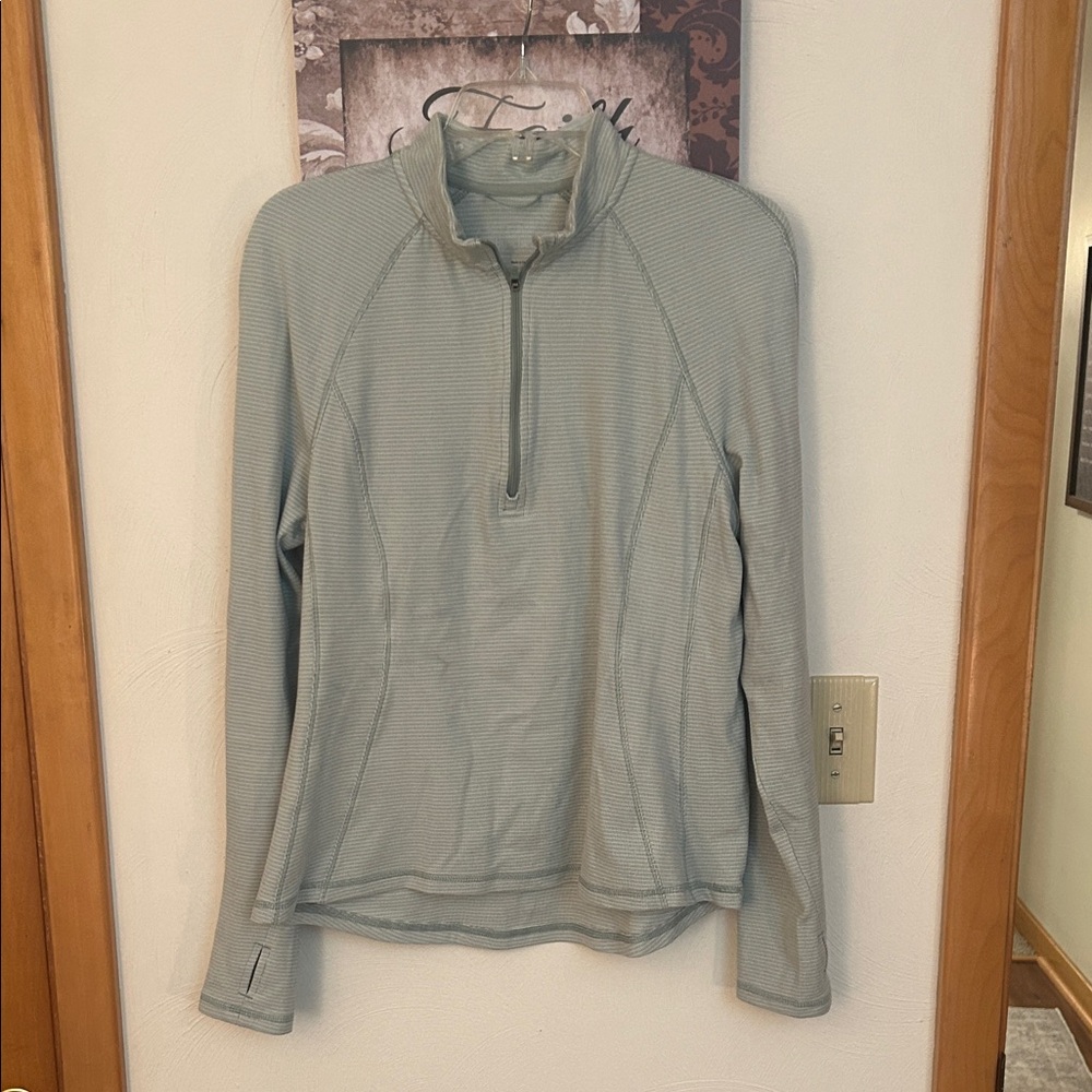 Women's Avalanche green Quarter-Zip Top